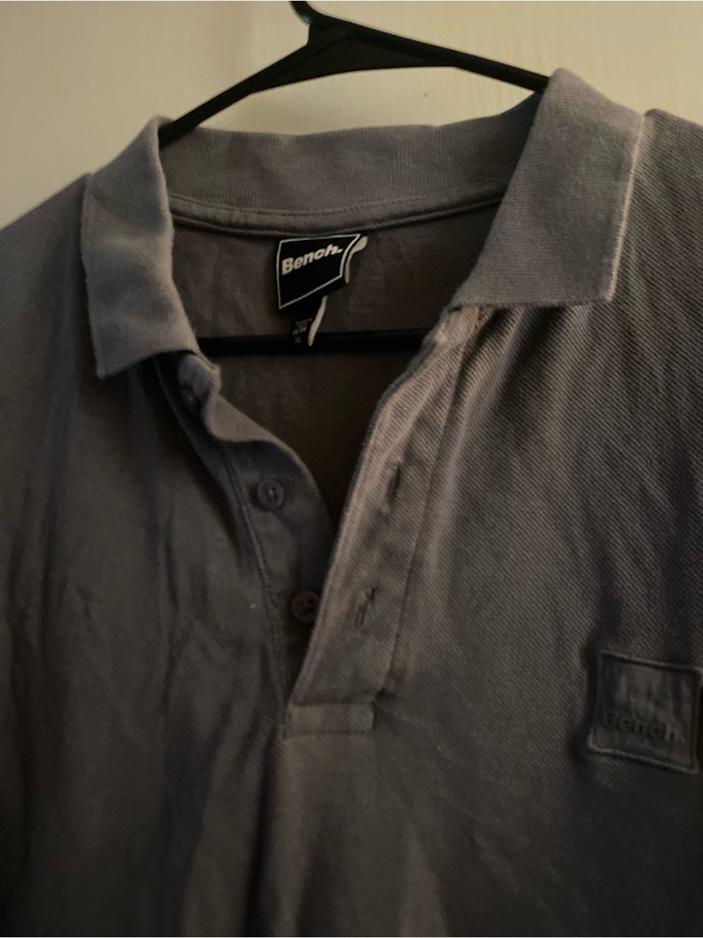 Bench Men’s Polo Shirt in Charcoal